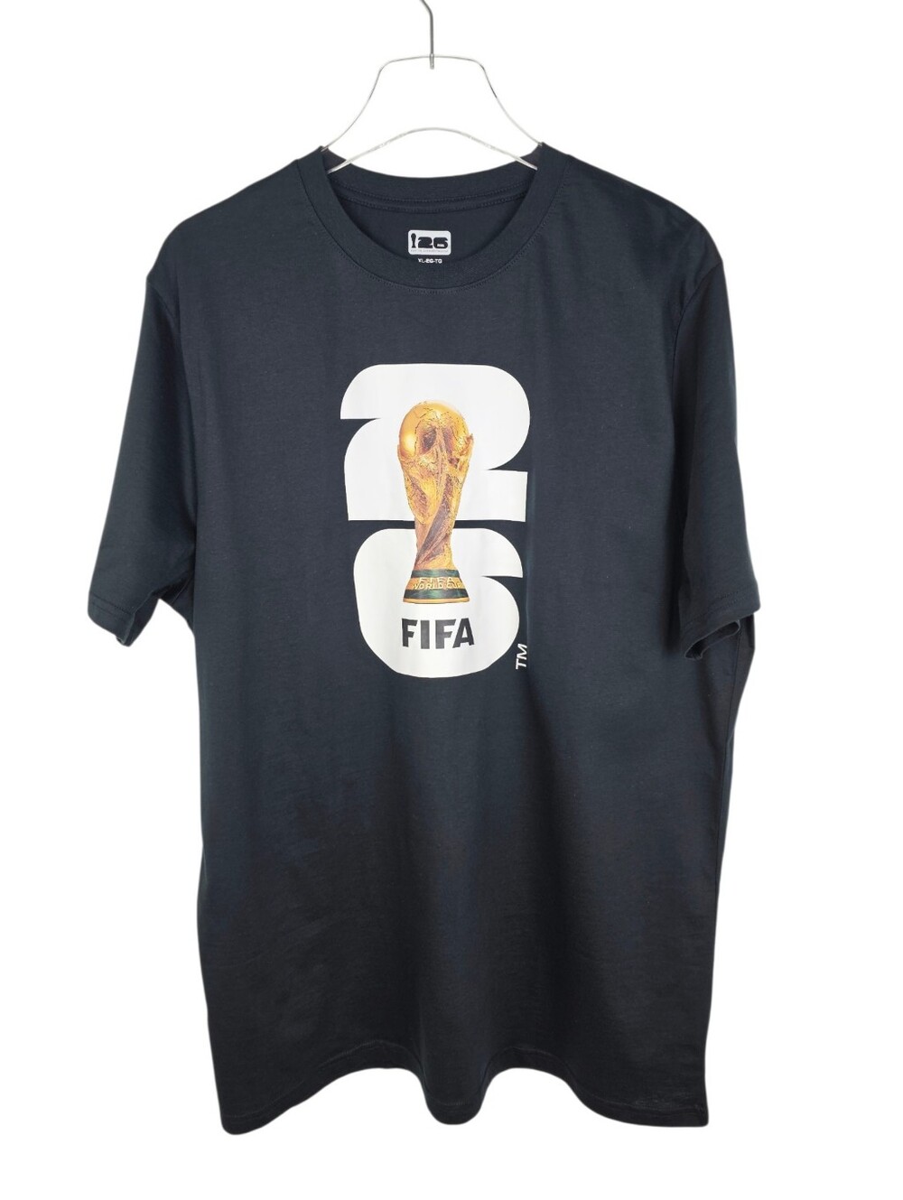 FIFA World Cup Men's Trophy T-Shirt in Black NWT